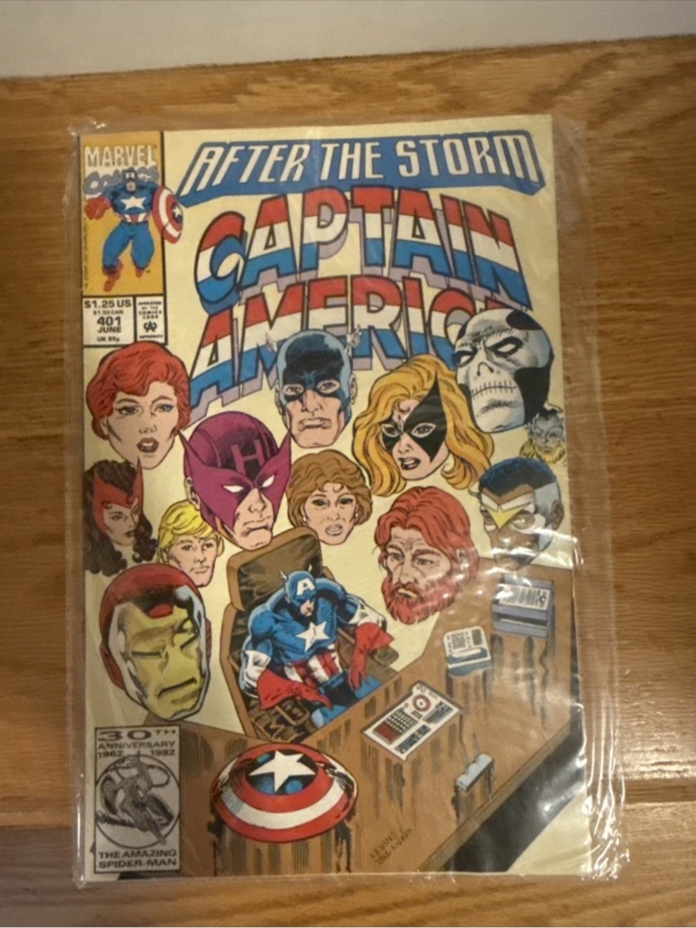 Marvel Captain America & Heroes Comic Captain America #401 (Marvel Comics, 1994)